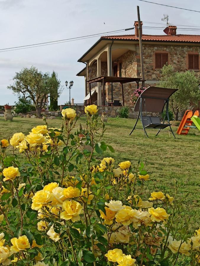 Agriturismo La Spiga Montecatini Val di Cecina Bagian luar foto