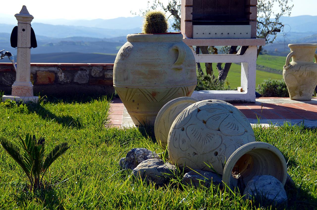 Agriturismo La Spiga Montecatini Val di Cecina Bagian luar foto