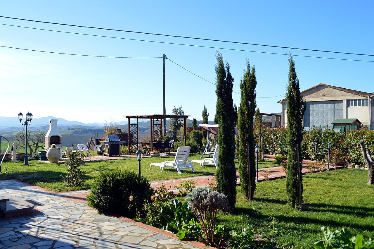 Agriturismo La Spiga Montecatini Val di Cecina Bagian luar foto