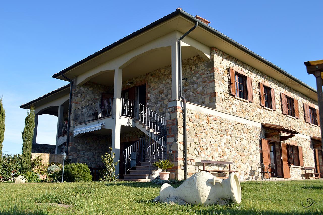 Agriturismo La Spiga Montecatini Val di Cecina Bagian luar foto