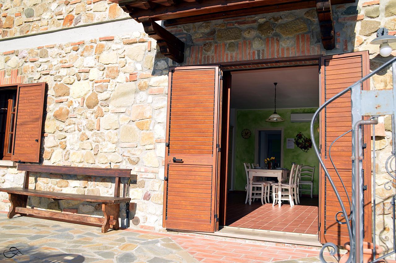 Agriturismo La Spiga Montecatini Val di Cecina Bagian luar foto