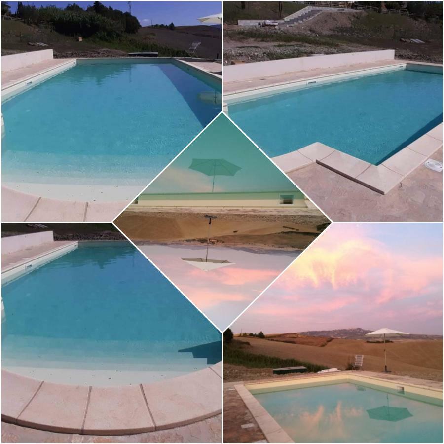 Agriturismo La Spiga Montecatini Val di Cecina Bagian luar foto
